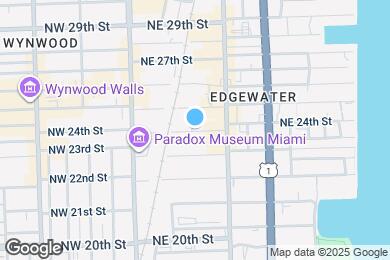 Map image of the property - 121 NE 24th St