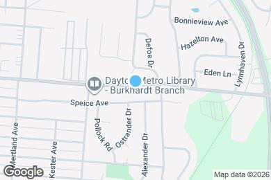 Map image of the property - 4764 Burkhardt Ave