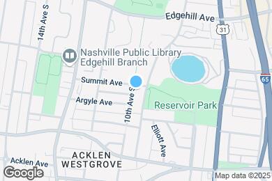Map image of the property - 1000 10th Ave S