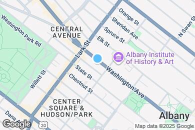 Map image of the property - 170 Washington Ave