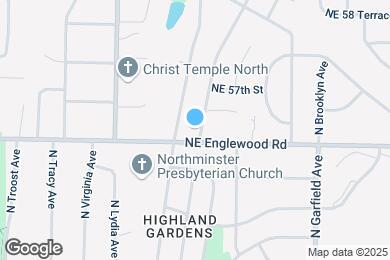 Map image of the property - 5602 N Woodland Ave