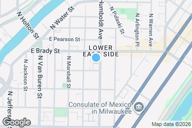 Map image of the property - 1665 N Humboldt Ave