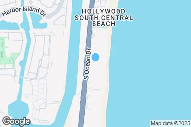 Map image of the property - 3001 S Ocean Dr