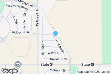 Map image of the property - 8709 N 153rd St