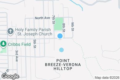 Map image of the property - 1114 Center Ave