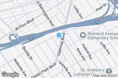 Map image of the property - 11701 Gateway Blvd