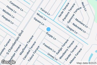 Map image of the property - 1618 Purple Ln