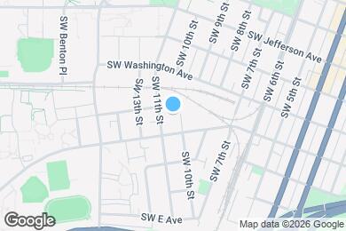 Map image of the property - 724 SW 10th St