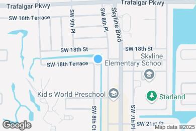 Map image of the property - 1825 SW 8th Ct