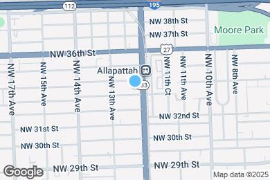 Map image of the property - 1219 NW 33rd St