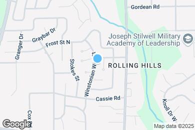 Map image of the property - 1019 Winstonian Way St