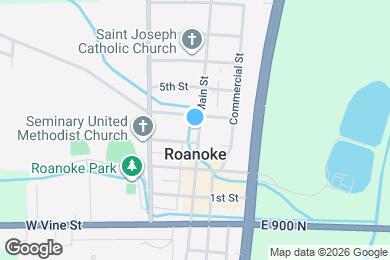 Map image of the property - 345 N Main St