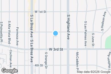 Map image of the property - 216 S Mansfield Ave
