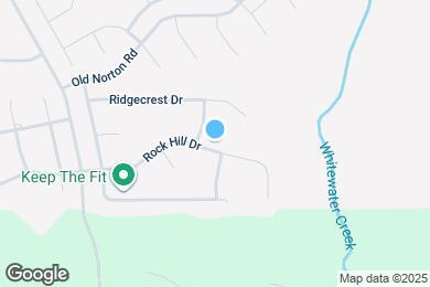 Map image of the property - 220 Rock Hill Dr