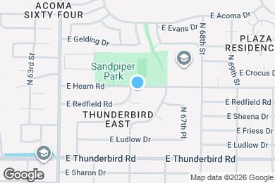 Map image of the property - 6601 E Hearn Rd