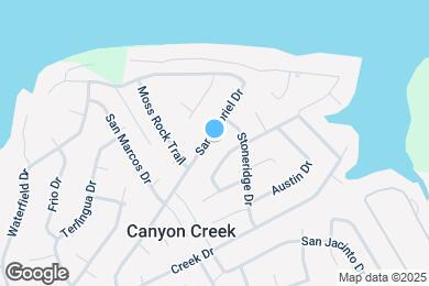 Map image of the property - 2715 San Gabriel Dr