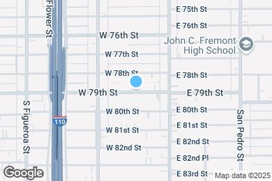 Map image of the property - 161 W 79th St