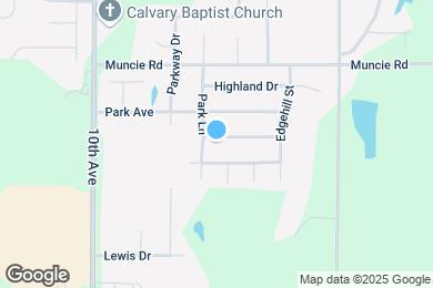 Map image of the property - 813 Glenview St
