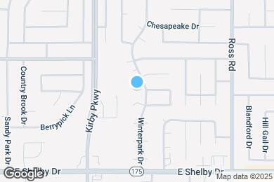 Map image of the property - 6525 Bald Cypress Cove
