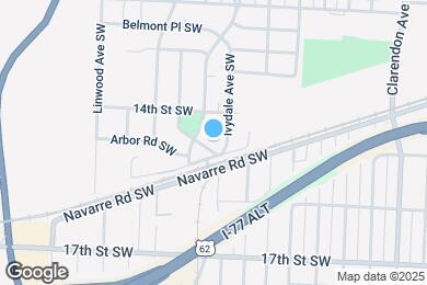 Map image of the property - 1516 Crescent Rd SW