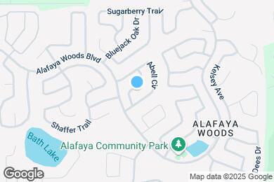 Map image of the property - 1018 Olliff Way