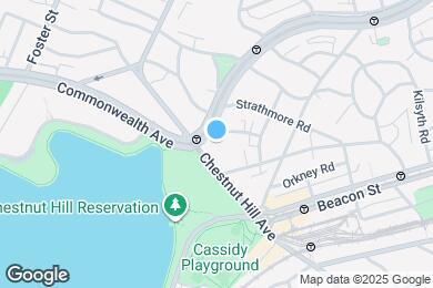 Map image of the property - 1868 Commonwealth Ave