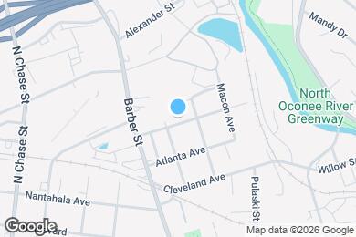 Map image of the property - 341 Athens Ave