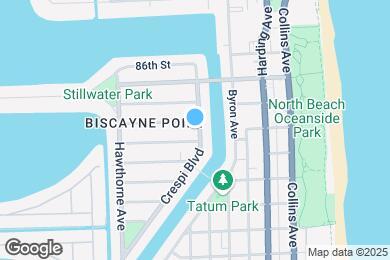 Map image of the property - 8226 Crespi Blvd
