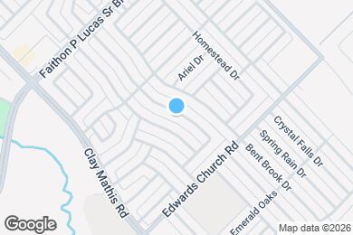 Map image of the property - 2307 Stillwater Dr