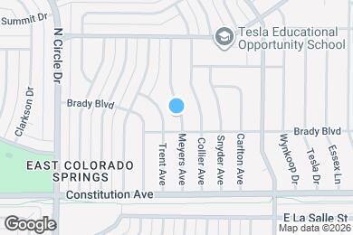 Map image of the property - 2010 Meyers Ave