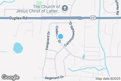 Map image of the property - 4017 Cadence Dr