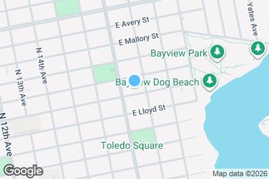Map image of the property - 1718 E Lee St