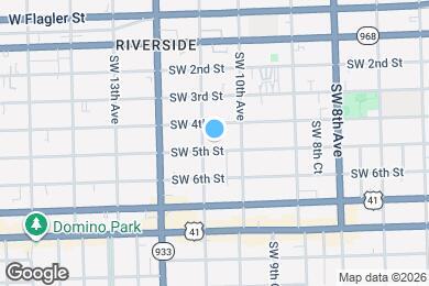 Map image of the property - 1055 SW 5th St