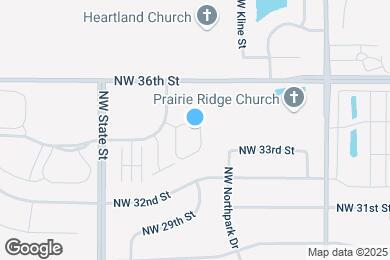Map image of the property - 3419 NW Stratford Ln