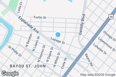 Map image of the property - 2827 Lepage St