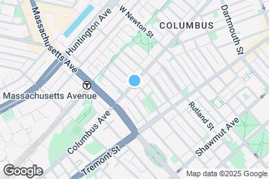 Map image of the property - 546 Columbus Ave