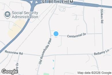 Map image of the property - 204 Centennial Dr