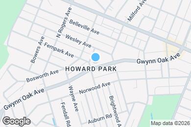 Map image of the property - 5116 Gwynn Oak Ave