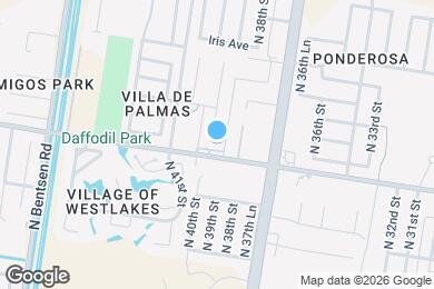 Map image of the property - 3828 W Daffodil Ave
