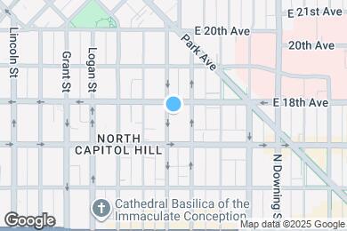 Map image of the property - 1758 N Washington St