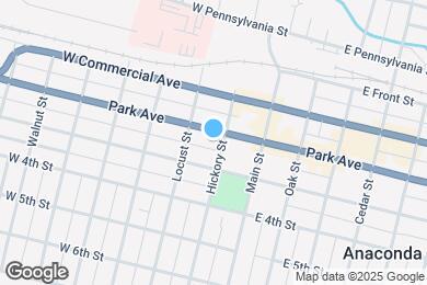 Map image of the property - 200 Hickory St