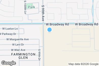 Map image of the property - 9834 W Parkway Dr