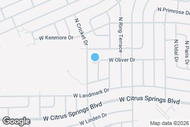 Map image of the property - 1933 W Oliver Dr