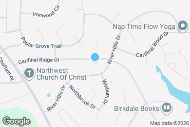 Map image of the property - 3501 Cardinal Ridge Dr