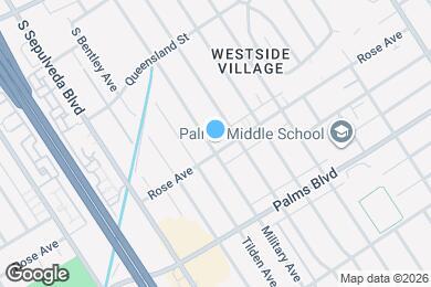 Map image of the property - 10981 Rose Ave