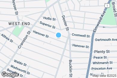 Map image of the property - 119 Hanover St