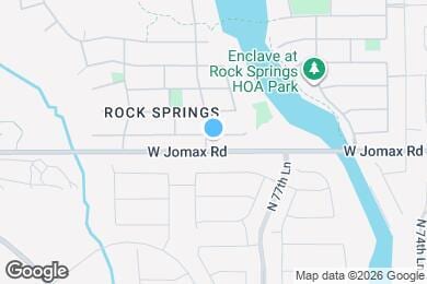 Map image of the property - 7855 W Rock Springs Dr