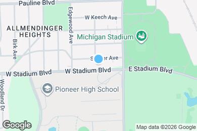 Map image of the property - 422 W Stadium Blvd