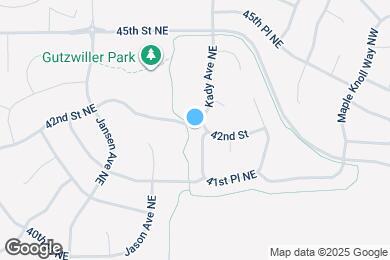 Map image of the property - 10065 42nd St NE