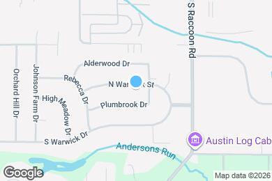 Map image of the property - 4511 Warwick Dr N